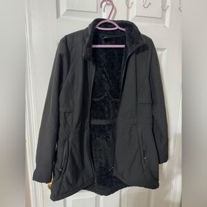 ZeroXposur Plush Lined Softshell Jacket Women's Size large Black